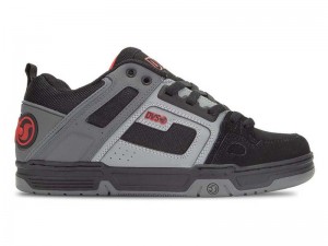 Zapatillas Skate DVS COMANCHE Hombre Negras Rojas Chile | SF46-561