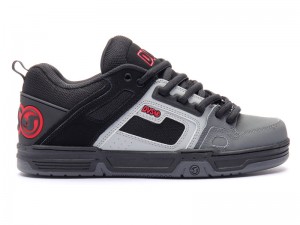 Zapatillas Skate DVS COMANCHE Hombre Negras Gris Rojas Chile | QM18-600