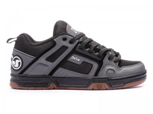 Zapatillas Skate DVS COMANCHE Hombre Negras Blancas Chile | TU12-596