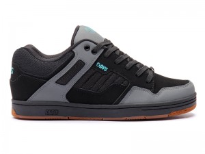 Zapatillas Skate DVS ENDURO 125 Hombre Negras Turquesa Chile | YO31-150