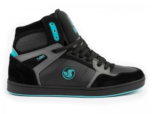 Zapatillas Skate DVS HONCHO Hombre Negras Turquesa Chile | QP69-741