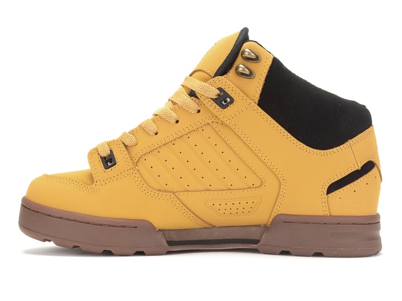 Botas DVS MILITIA BOOT Hombre Amarillo Negras Chile | DE99-548