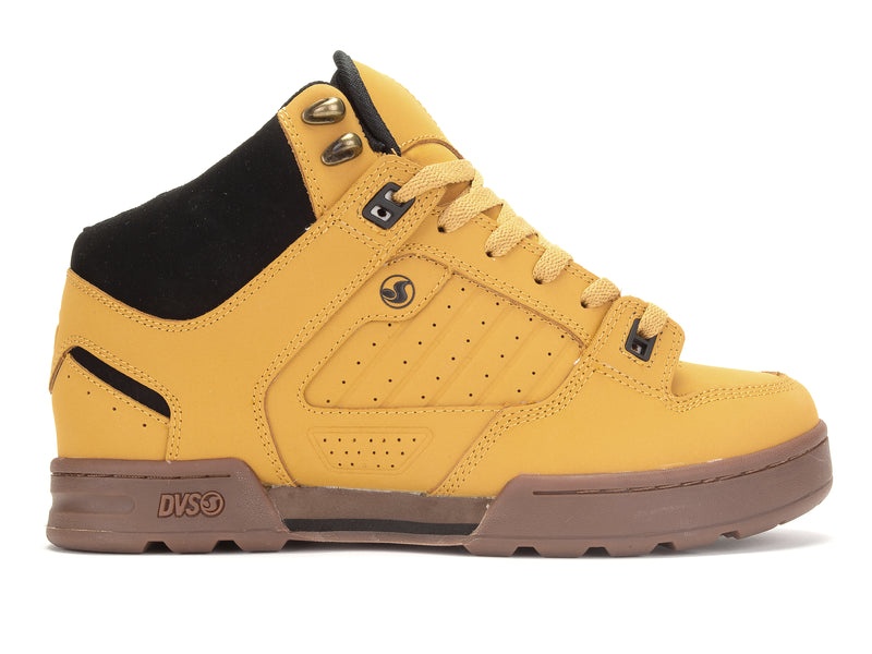 Botas DVS MILITIA BOOT Hombre Amarillo Negras Chile | DE99-548