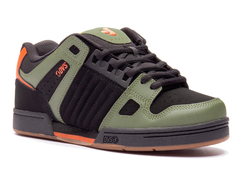 Zapatillas Skate DVS CELSIUS Hombre Negras Verde Oliva Naranjas Chile | HF65-928