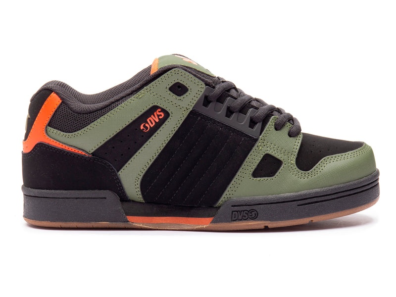 Zapatillas Skate DVS CELSIUS Hombre Negras Verde Oliva Naranjas Chile | HF65-928