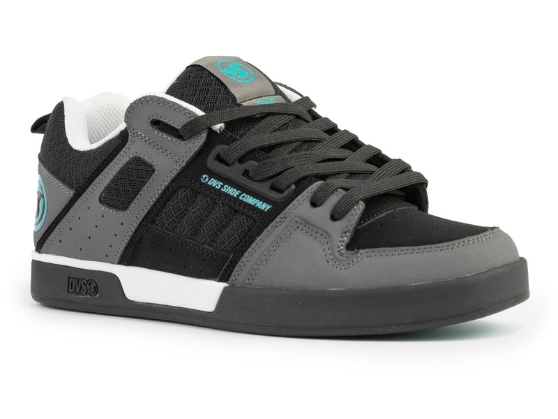 Zapatillas Skate DVS COMANCHE 2.0+ Hombre Negras Turquesa Chile | NI49-219