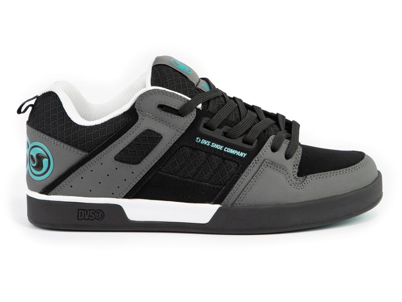 Zapatillas Skate DVS COMANCHE 2.0+ Hombre Negras Turquesa Chile | NI49-219