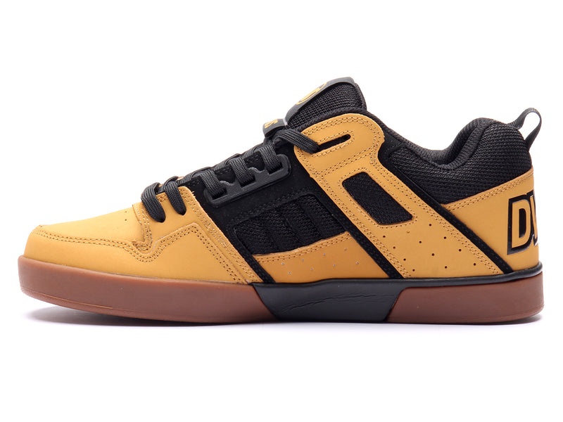 Zapatillas Skate DVS COMANCHE 2.0+ Hombre Amarillo Negras Chile | VU03-797