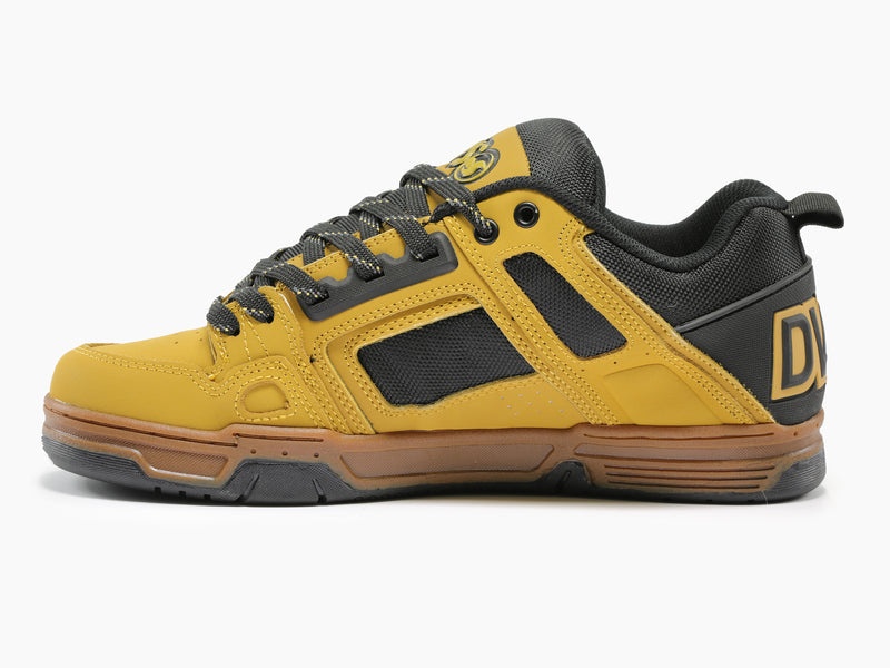 Zapatillas Skate DVS COMANCHE Hombre Amarillo Negras Chile | MM08-748