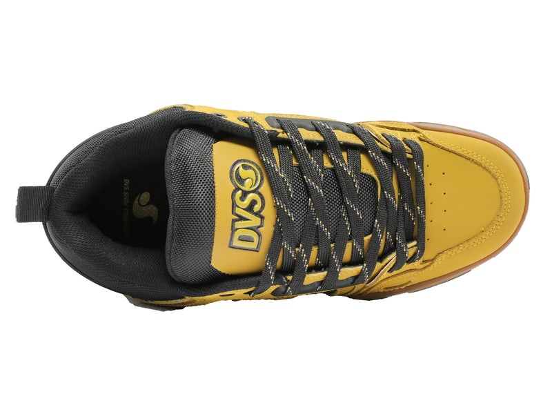 Zapatillas Skate DVS COMANCHE Hombre Amarillo Negras Chile | MM08-748