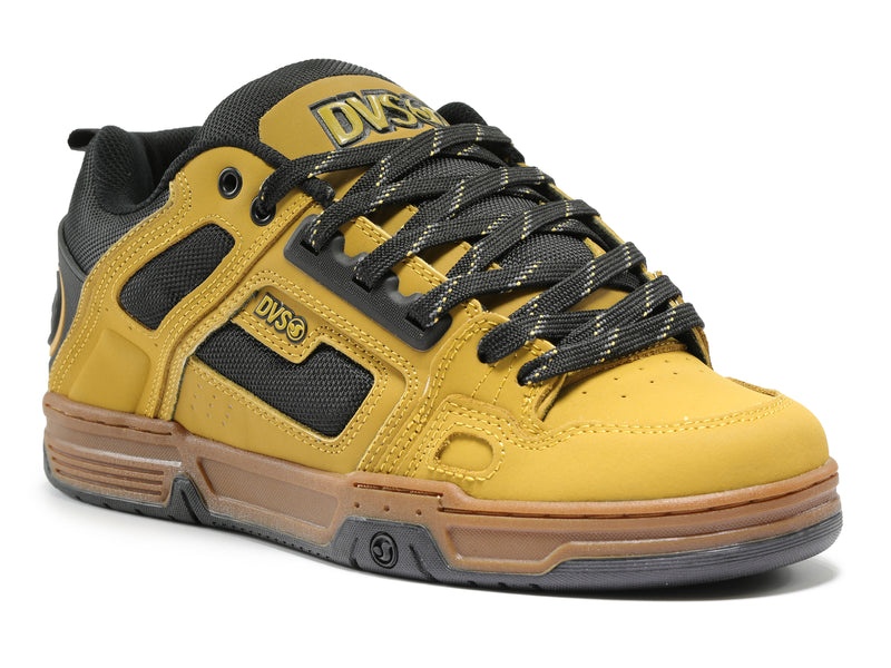 Zapatillas Skate DVS COMANCHE Hombre Amarillo Negras Chile | MM08-748