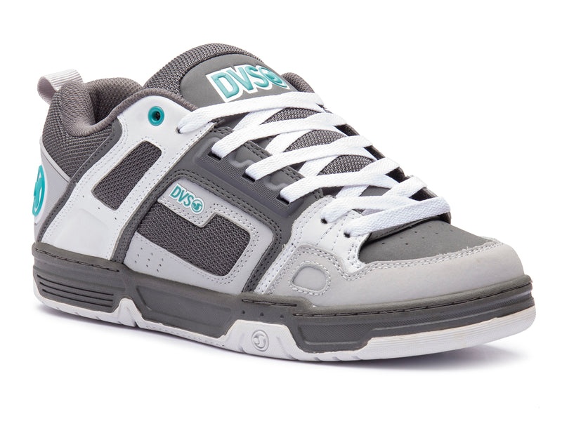 Zapatillas Skate DVS COMANCHE Hombre Blancas Turquesa Chile | DH03-177