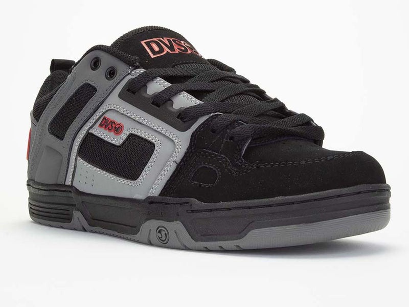 Zapatillas Skate DVS COMANCHE Hombre Negras Rojas Chile | SF46-561