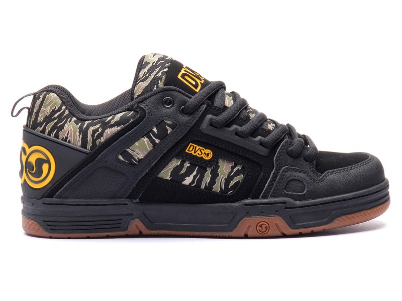 Zapatillas Skate DVS COMANCHE Hombre Negras Camuflaje Chile | TA74-922