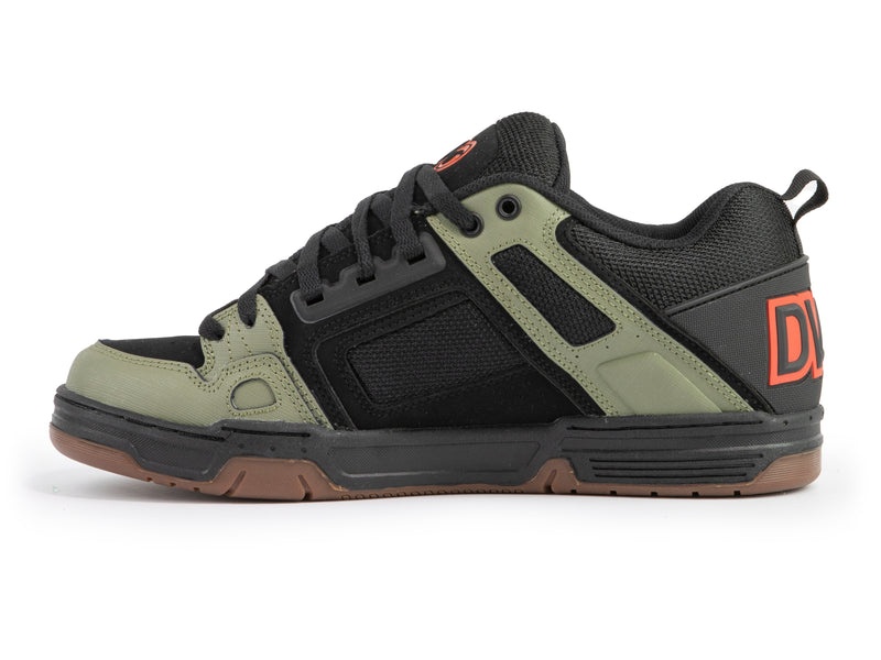 Zapatillas Skate DVS COMANCHE Hombre Negras Verde Oliva Naranjas Chile | CW01-388