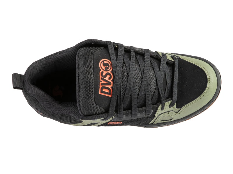 Zapatillas Skate DVS COMANCHE Hombre Negras Verde Oliva Naranjas Chile | CW01-388