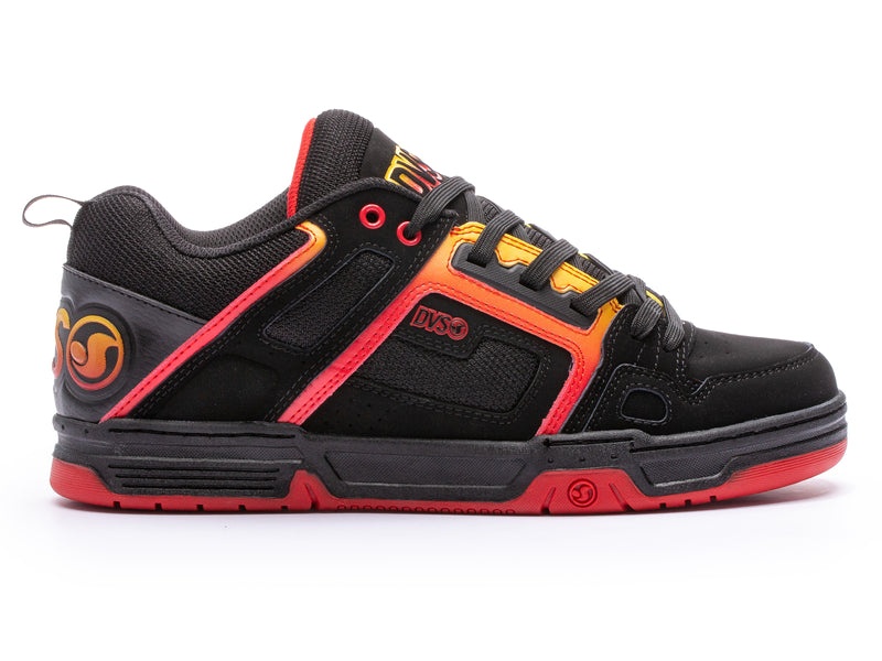 Zapatillas Skate DVS COMANCHE Hombre Negras Rojas Amarillo Chile | FB57-020