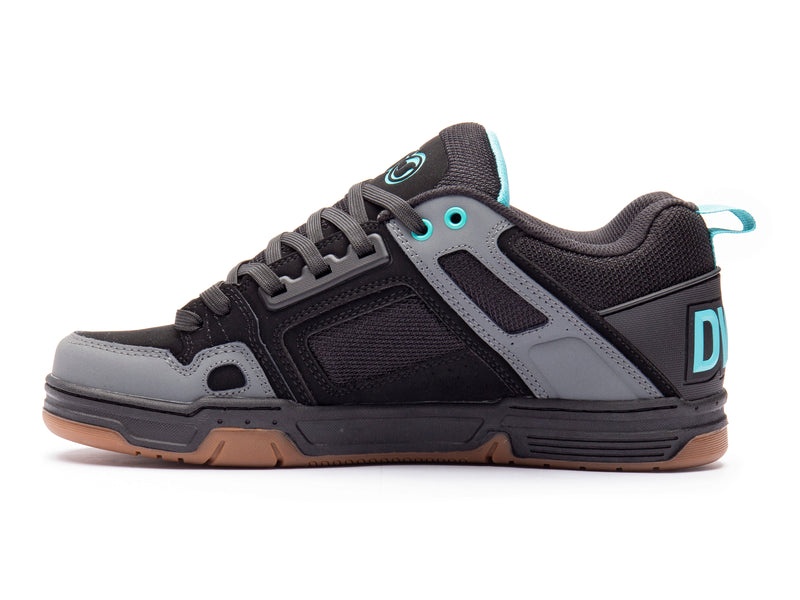 Zapatillas Skate DVS COMANCHE Hombre Negras Turquesa Chile | OU97-831