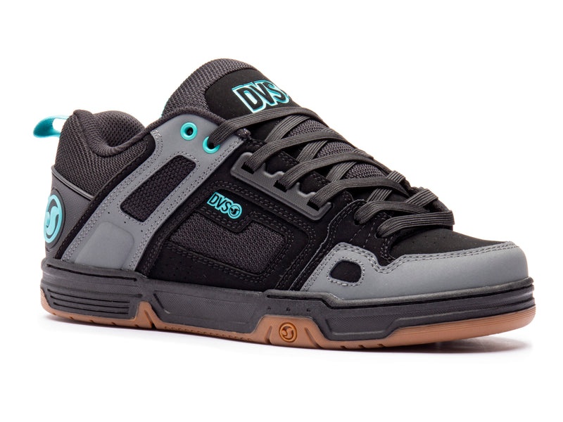 Zapatillas Skate DVS COMANCHE Hombre Negras Turquesa Chile | OU97-831