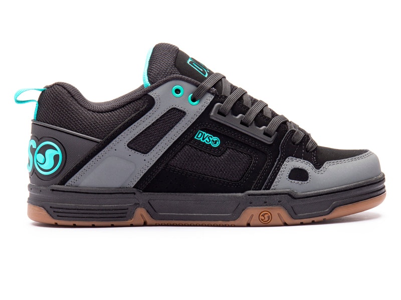 Zapatillas Skate DVS COMANCHE Hombre Negras Turquesa Chile | OU97-831