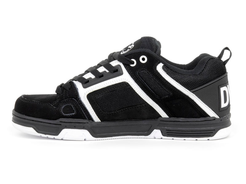 Zapatillas Skate DVS COMANCHE Hombre Negras Blancas Chile | KJ41-769