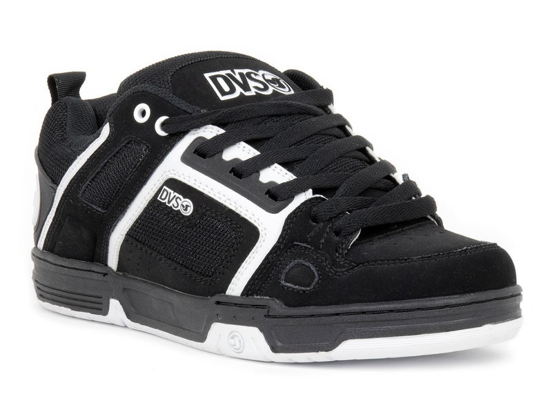 Zapatillas Skate DVS COMANCHE Hombre Negras Blancas Chile | KJ41-769