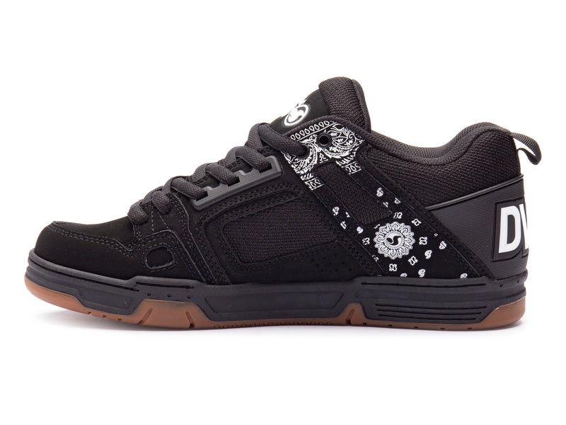 Zapatillas Skate DVS COMANCHE Hombre Negras Blancas Chile | CN55-090