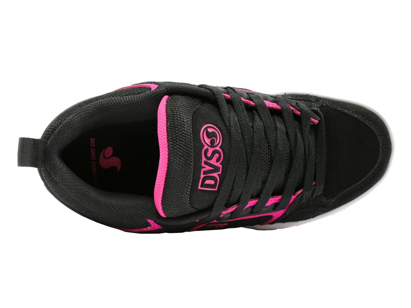 Zapatillas Skate DVS COMANCHE Mujer Negras Rosas Blancas Chile | JP68-604