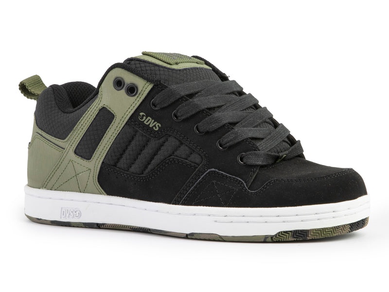 Zapatillas Skate DVS ENDURO 125 Hombre Verde Oliva Negras Blancas Chile | BA10-005