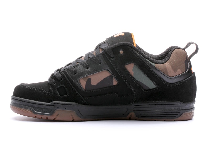 Zapatillas Skate DVS GAMBOL Hombre Negras Camuflaje Naranjas Chile | RM55-104