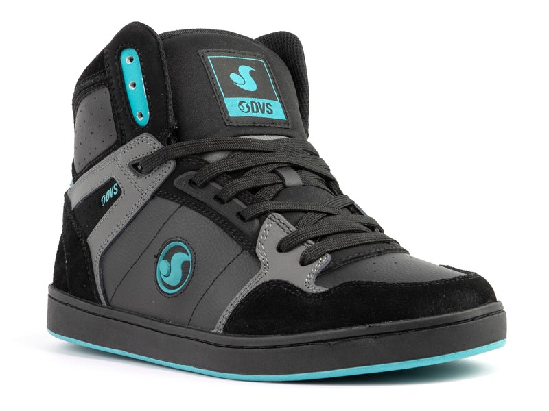 Zapatillas Skate DVS HONCHO Hombre Negras Turquesa Chile | QP69-741