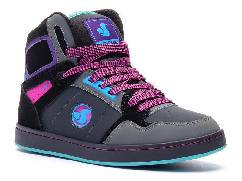 Zapatillas Skate DVS HONCHO Mujer Negras Moradas Chile | KS50-154