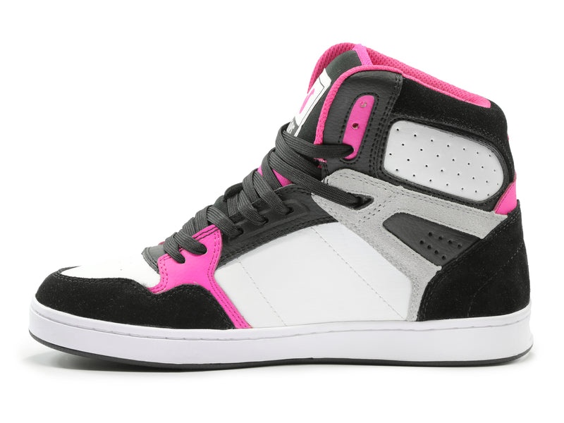 Zapatillas Skate DVS HONCHO Mujer Negras Blancas Rosas Chile | UG96-694