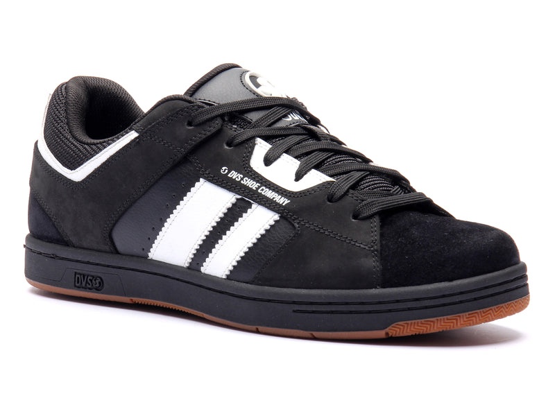 Zapatillas Skate DVS TACTIC Hombre Negras Blancas Negras Chile | EP01-235