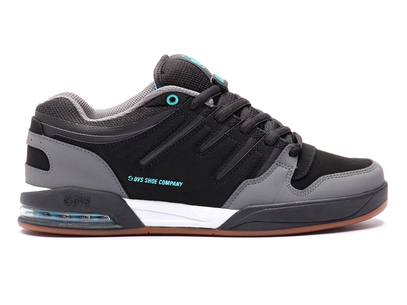 Zapatillas Skate DVS TYCHO Hombre Negras Turquesa Chile | PM25-789